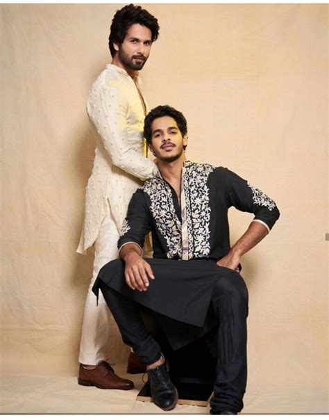 Heres how Shahid Kapoor and Ishaan Khatter are。